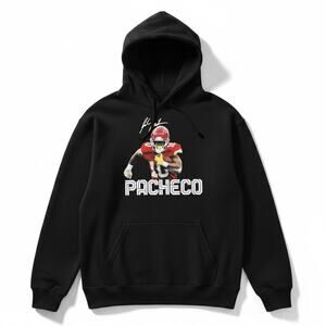 Isiah Pacheco Chiefs Double Sided Hoodie Black XL